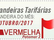 Outubro terá bandeira tarifária vermelha no patamar 2
