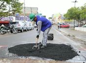 Trabalho de manutenção nas vias de Arapiraca foi intenso durante o final de semana