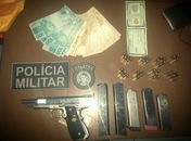 Homem é preso após reagir abordagem policial 