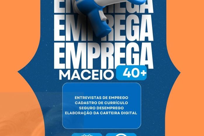 Sine Maceió lança Programa Emprega 40+ com ações na Praça Deodoro