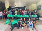 Ação Social: alimentos arrecadados em eventos esportivos são doados a comunidades em Arapiraca

