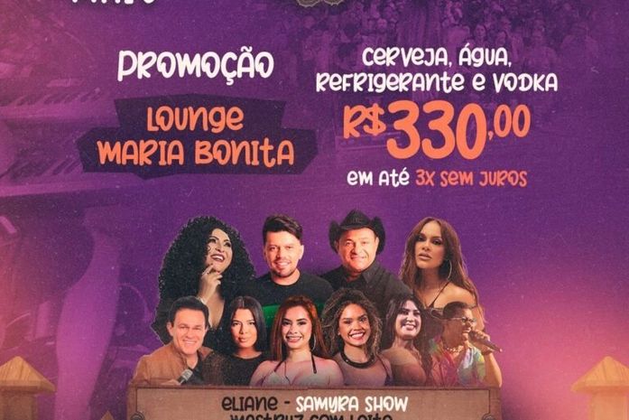 Lounge Open Bar Maria Bonita: Palhoção da Serraria libera setor OPEN