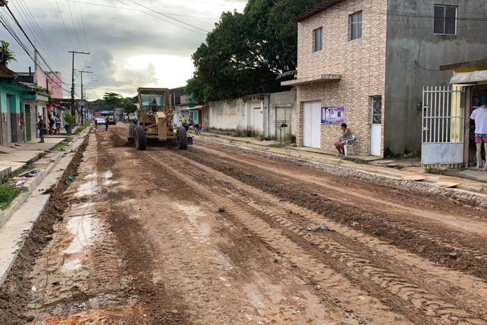 Ruas no Clima Bom estão prontas para receber asfalto