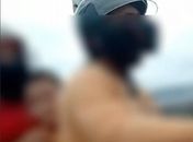 Sem CNH, motociclista é flagrado transportando esposa e filho na Fernandes Lima