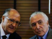 Geraldo Alckmin e Michel Temer