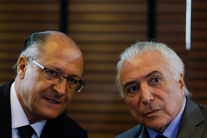 Geraldo Alckmin e Michel Temer
