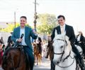 Ricardo Nezinho recebe governador Paulo Dantas para acompanhar a Cavalgada de Nossa Senhora do Bom Conselho
