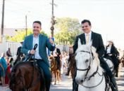 Ricardo Nezinho recebe governador Paulo Dantas para acompanhar a Cavalgada de Nossa Senhora do Bom Conselho
