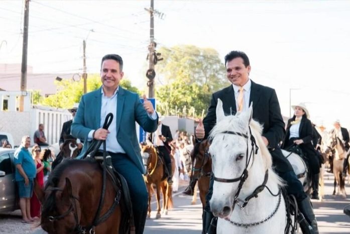 Ricardo Nezinho recebe governador Paulo Dantas para acompanhar a Cavalgada de Nossa Senhora do Bom Conselho