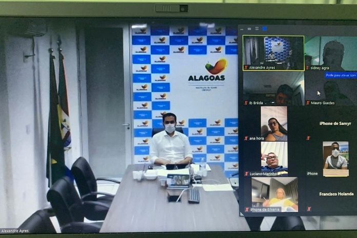 Vereadores de Maceió iniciam série de reuniões para tratar da pandemia da covid19