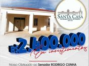 Santa Casa de Penedo agradece Rodrigo Cunha por R$ 2,4 milhões para Centro de Hemodiálise que vai beneficiar até 250 mil pessoas