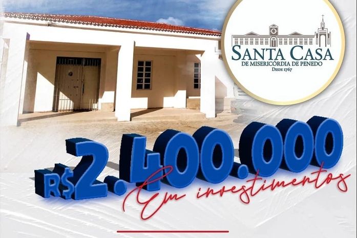 Santa Casa de Penedo agradece Rodrigo Cunha por R$ 2,4 milhões para Centro de Hemodiálise que vai beneficiar até 250 mil pessoas