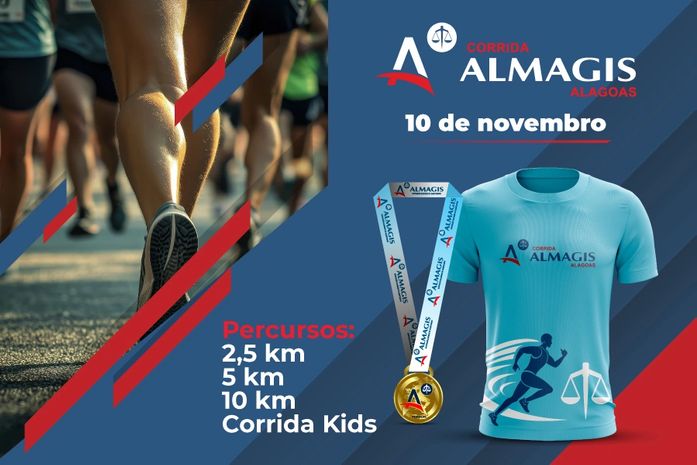 Inscrições para a Corrida da Almagis se encerram na quinta (31)