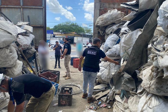 Curto-Circuito 4: Dono de ferro-velho é preso por receptação em operação em Maceió