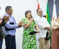 Prefeito Luciano e ex-prefeita Célia Rocha recebem Prêmio Personalidades do Centenário durante inauguração no Senac Agreste