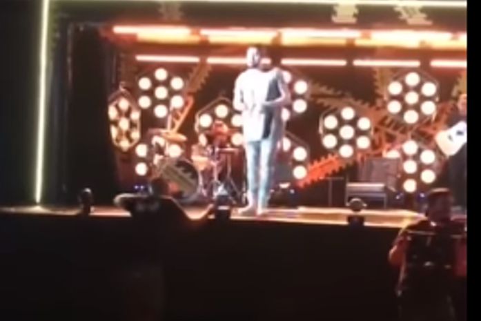 Luan Santana em apresentação surpresa no Sertão de Alagoas