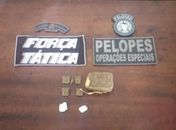 Maconha estava enterrada