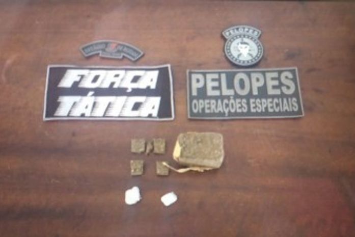 Maconha estava enterrada