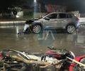 Colisão envolvendo carro e moto deixa dois feridos em Arapiraca