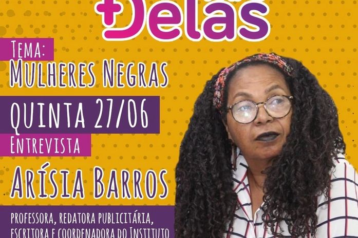 A noite estarei no programa"Papo Delas", lá na Bahia.Se liga aí.