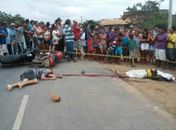 Colisão entre motos deixa dois mortos e um ferido na AL-220