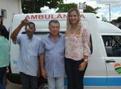Prefeito Zé do Pedrinho entrega ambulância ao povoado Ouricuri em Atalaia