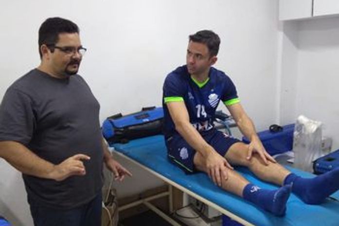 Jogador passa por exames médicos
