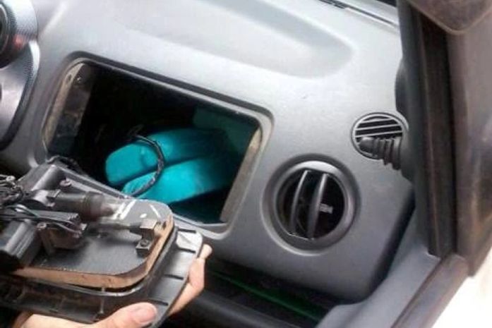 Droga foi apreendida em Uno