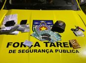 Notas falsas apreendidas