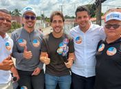 Guilherme Lopes é recebido com grande adesão e apoio nas ruas de Piaçabuçu