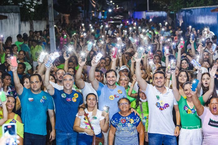 Há uma semana da eleição, Rafael Brito mostra força com grandes caminhadas em Maceió e Marechal Deodoro