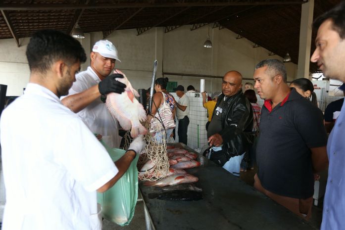Feira do Peixe Vivo movimenta Mercado Público de Marechal Deodoro