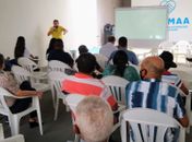 Lideranças comunitárias participam de encontro promovido pela Unamaa