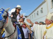 Padroeira  é conduzida em cavalgada de Bom Conselho até Arapiraca 