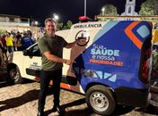 Marx Beltrão entrega ambulâncias e reforça o custeio do SUS com investimentos permanentes em Pariconha e no Sertão de Alagoas