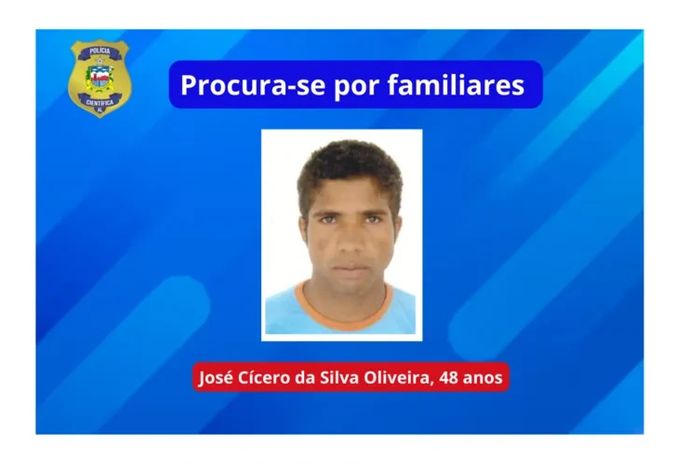 Polícia Científica procura família de andarilho encontrado morto em São Sebastião