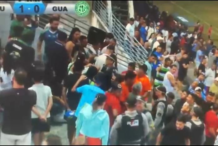 Criança leva choque elétrico em arquibancada e interrompe final entre Guarany e Cruzeiro em Arapiraca