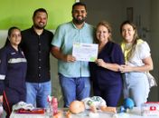 Prefeito Tiago Freitas acompanha curso de primeiros socorros em creches e escolas