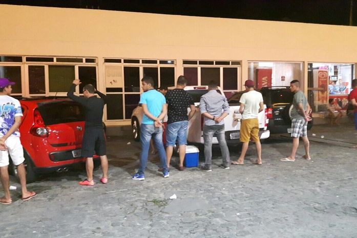Apreensões no Posto Texaco, na Serraria