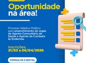 Prefeitura de Delmiro Gouveia abre processo seletivo para Agentes de Saúde e Endemias

