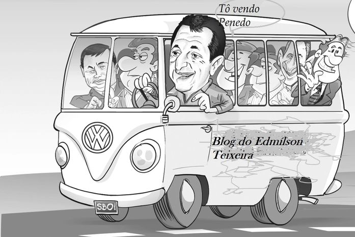 Nosso "sagrado" veículo percorrendo Alagoas na busca dos fatos...