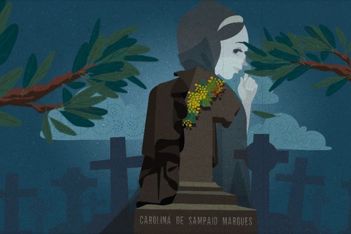 Almanaque Maceió conta história da “Mulher da Capa Preta”