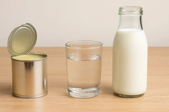 Leite condensado diluído vira leite? Vídeos virais levantam debate sobre valor nutricional