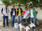 Saúde de Anadia realiza vacinação antirrábica para cães e gatos