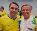 “Grande líder da direita”: no Rio, Flávio Bolsonaro e Alfredo Gaspar reforçam apoio à reeleição de Cabo Bebeto
