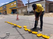 SMTT de São Miguel dos Campos renova sinalização e garante mobilidade urbana com segurança no trânsito