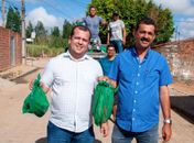 Prefeito Marlan Ferreira, realiza tradicional entrega de peixe para as famílias do município de Limoeiro de Anadia