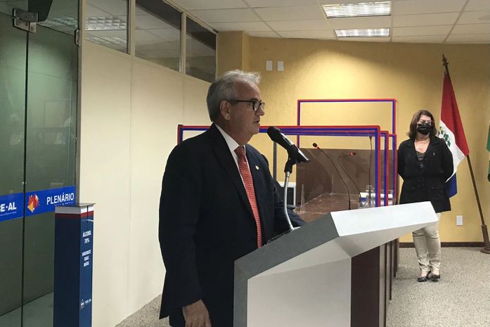 Otávio Lessa, presidente do TCE