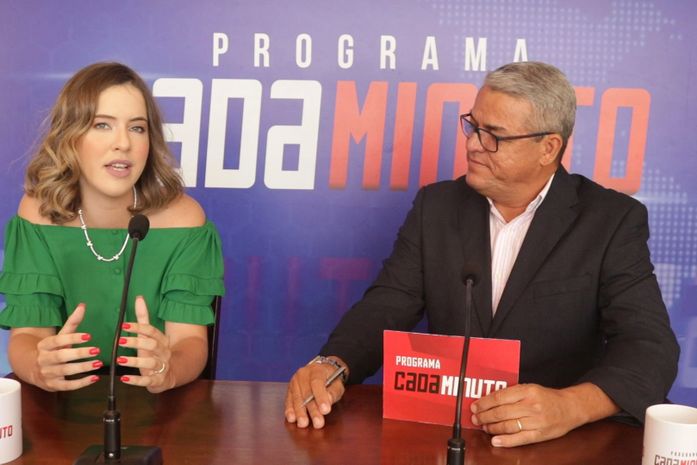 Programa CadaMinuto entrevista a deputada estadual Cibele Moura