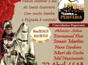 Weldja Miranda/Parceria e o Samba da Periferia  trazem a 1ª feijoada no Samba pra Jorge